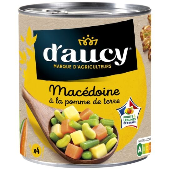 Macédoine  à la pomme de terre  D'AUCY